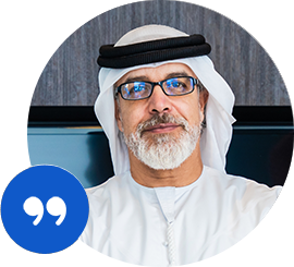 Mohammed Al Zaabi - Arabesco property management client testimonial UAE