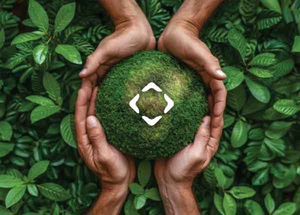 Sustainable green building in the UAE reflecting ESG compliance