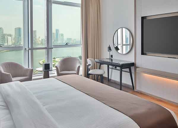 Luxury hotel property in the UAE representing hospitality asset management